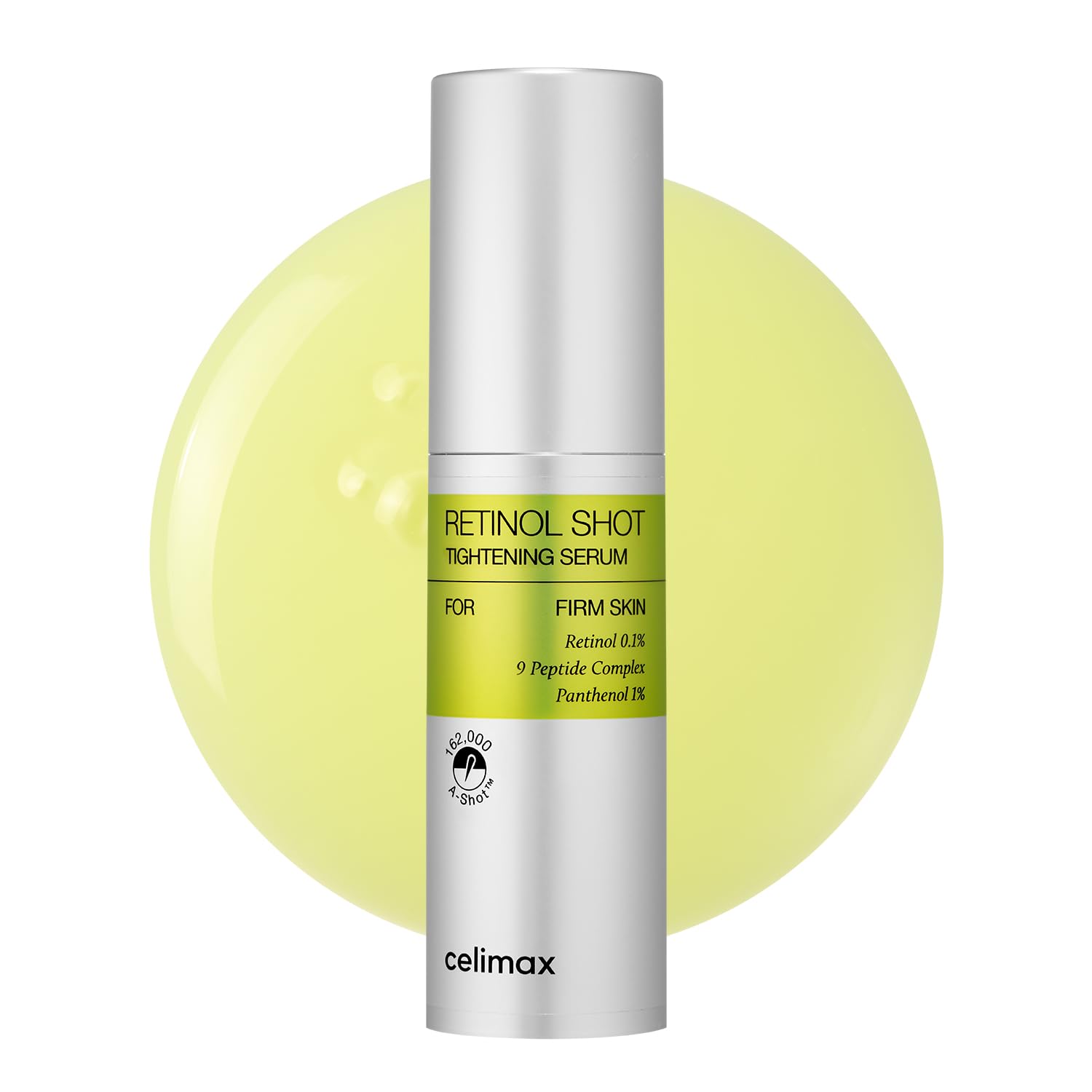 1000019644 celimax The Vita A Retinol Shot Tightening Serum | with Pure Vitamin A Retinol, Peptide, Pore Minimizer, Wrinkles & Fine Lines, Firmer Skin, Anti-Aging, Skin Smoothing, Korean Skin Care Gift, 30ml - Image 1
