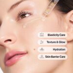 SUNGBOON EDITOR Glow Intensive Silk Peptide Ampoule, Copper Peptides Serum for Face with Collagen & Multi Peptides, Hydrating Korean Skincare Facial Serum for Smooth-Looking Skin, 1.35 fl oz - Image 3