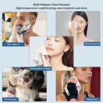 Towel Refills for Hot Face Towel Heater Machine, 180 Pcs Disposable Compressed Face Towels for Smart Towel Warmer, 9 Buckets, 20 Pcs Per Bucket - Image 4