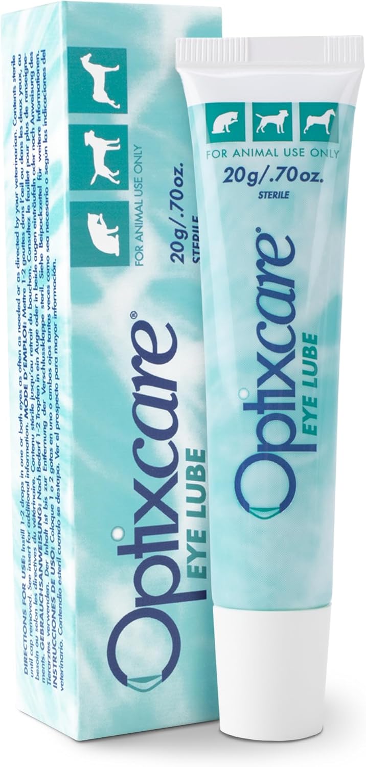 1-19-4.jpg 3 Pack Eye Lube, 20 Gram Tube, Pet Eye Hydration for Dogs, Cats, & Horses, 3 Tubes - Image 1