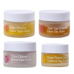 Frøya Organics The Complete System for Mature Women’s Skin | 4-Piece Set with Face Scrub, Day and Night Balm & Eye Balm | With Rosehip, Calendula & Sea Buckthorn | 60 Day Supply