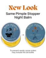 Norse Organics Pimple Stopper Night Balm | Acne Spot Treatment for Redness and Soothing Skin | Natural Bioactive Ingredients Help Treat Blemishes and Breakouts | Dermatologist Approved Skincare | 1 oz - Image 2