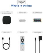 Onn 4K Plus Streaming Device with Google TV – 16GB Storage, 2GB RAM, Wi-Fi 6, Dolby Vision & Dolby Atmos, Voice Remote, 4K UHD - Image 3