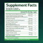 Plant-Based Lymphatic Support Supplement with Red Clover, Horse Chestnut & Burdock Root for Fluid Balance & Daily Wellness - Non-GMO, Made in USA - 30-Day Supply, 1 Bottle - Image 2
