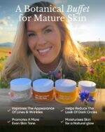 Frøya Organics The Complete System for Mature Women’s Skin | 4-Piece Set with Face Scrub, Day and Night Balm & Eye Balm | With Rosehip, Calendula & Sea Buckthorn | 60 Day Supply - Image 2