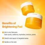 celimax Pore+Dark Spot Brightening Pad | Exfoliating Peeling Pads for Enlarged Pores, with Hyaluronic Acid, Pore Minimizer, Non-Irritating, Hydrating, For Sensitive Skin (40 pads) - Image 3