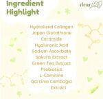2 Packs Beauty Milk Japanese Collagen Melon Drink - 50,000mg Hydrolyzed Collagen - Image 3