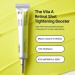 celimax The Vita A Retinal Shot Tightening Booster | 0.1% Retinal, 3% Matryxyl, High-Strength Retinoid for Anti-Aging, Pore Minimizer, Wrinkles & Fine Lines, Firmer Skin, 15ml, Korean Skin Care Gift - Image 3