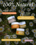 Frøya Organics The Complete System for Mature Women’s Skin | 4-Piece Set with Face Scrub, Day and Night Balm & Eye Balm | With Rosehip, Calendula & Sea Buckthorn | 60 Day Supply - Image 4