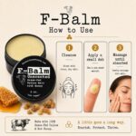The Tallowed Truth Beef Tallow Balm for Skin & Face, Unscented Honey Balm | Beef Tallow for Skin and Face, 4-Ingredient Moisturizer, Grass-Fed, Made in Canada, Unscented, 2 oz - Image 3