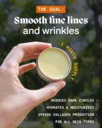 Norse Organics Wrinkle & Dark Circle Warrior Eye Balm (1 oz) | Night Balm with Beeswax, Arnica, & Squalane Hydrates and Smoothes Fine Lines, Reduce Dark Circles & Puffy Eyes - Image 3