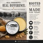 Tallowed Truth Original Tallow Balm - Grass-Fed Beef Tallow for Skin & Face - 5 Ingredient Moisturizer - 2 oz - Tallow Face Cream Made in Canada - Organic Balm for Face & Body Care - Image 3