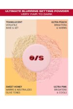One Size Ultimate Blurring Setting Powder Full- Translucent - for Fair to Dark Skin Tones, 1.2 Ounce (Pack of 1) - Image 4